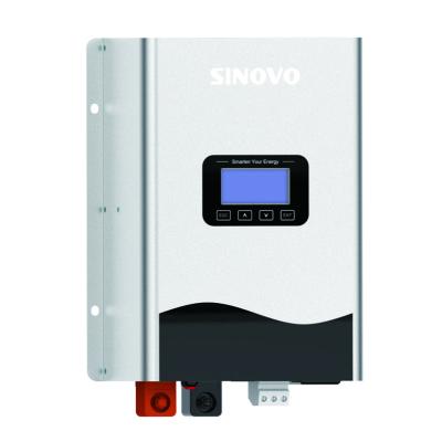 China Power Industry and Home Use SINOVO 3kva Off-Grid Solar Inverter Pure Sine Wave with Mppt Solar Controller Inside Inverter for sale