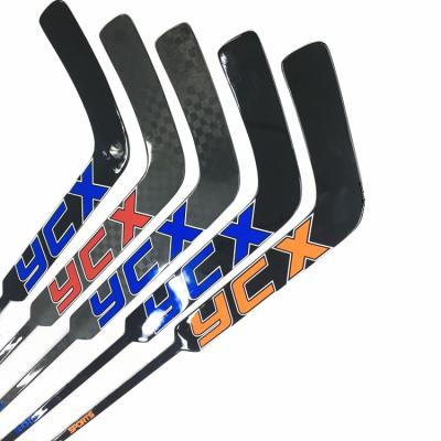 China Carbon Fiber Customized One Piece Carbon Fiber High Performance Constructure Goalie Ice Hockey Sticks 25