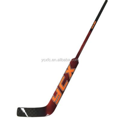 China Custom Full Carbon Fiber Goalie Stick P31 Curve 24 25 26 27 Inch Paddle Ice Hockey Goalie Equipment for sale