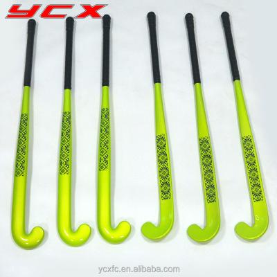 China New Custom Compound Hockey Stick One Piece No Woven Blank Field Hockey Sticks Factory for sale