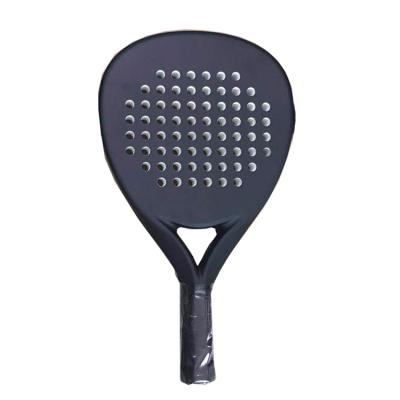 China Custom Compound EVA Full Carbon Fiber Beach Tennis Paddle Padel Racquet Facory Offer Padel Racquet for sale