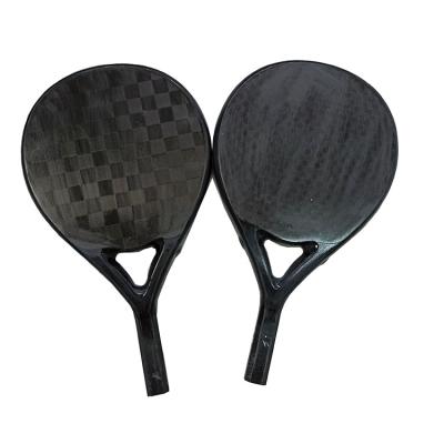 China EVA Custom 38mm Thickness Full Carbon Paddle 3K 12K 18K Padel Tennis Rackets for sale