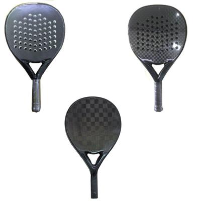 China EVA Factory Supply Carbon Fiber Padel Tennis Racket Men's And Women's Sport Rackets for sale