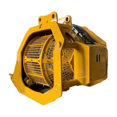 China The same product can be applied to multiple models of 2021 New Customized High Standard Excavator Rotating Sieve Bucket Excavators for construction works and mining for sale