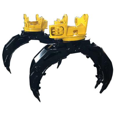 China The same product can be applied to multiple models of excavators China made excavator hydraulic rotator grapple bucket for sale