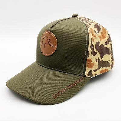 China 5-Panel Hat Promotional Adult 6 Panel Custom Embroidery Logo BaseballCap for sale