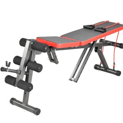 China Good Quality Multifunctional New Arrivals Dumbbell Strength Folding Dumbbell Flat Stool for sale