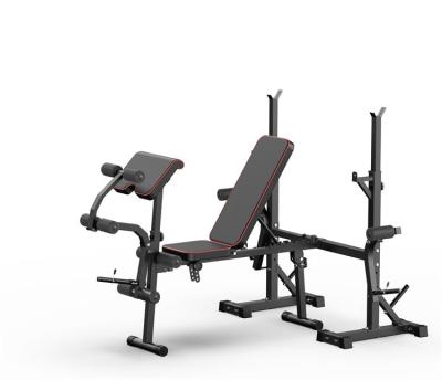 China Salon Fitness Bodybuilding Equipment Adjustable Press Bench Weightlifting Bench for sale