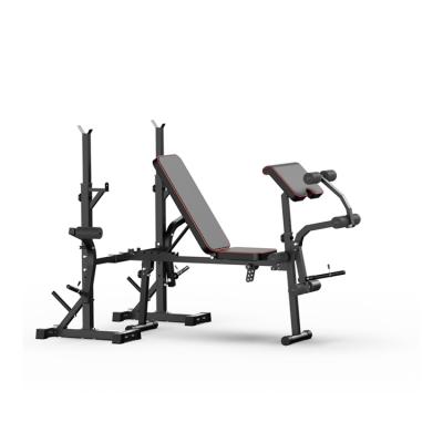 China Salon Weightlifting Dumbbell Bench Press Squat Rack Commercial for sale