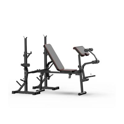 China Lounge Adjustable Training Dumbbell Press Bench and Rack Home Gym Barbell Squat Bench for sale