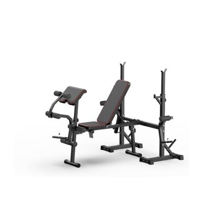 China OH Home Fitness Equipment Squatting Adjustable Weight Salon Commercial Dumbbell Rack Weight Bench for sale