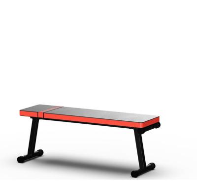 China Steel Frame Single Panel Fitness Equipment Bench Supine Flat Bench for sale