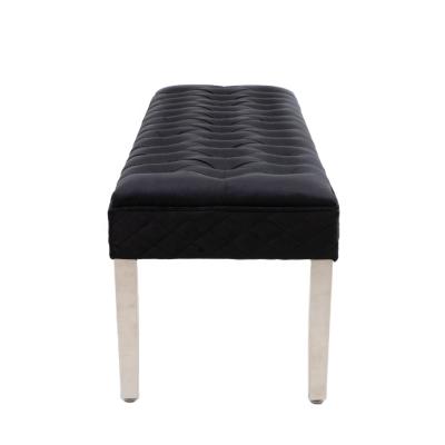 China High Quality Customized Popular One-piece Knocked-Down Stool Ottoman Shoe Store Wholesale Customized Knocked-Down Lounge for sale