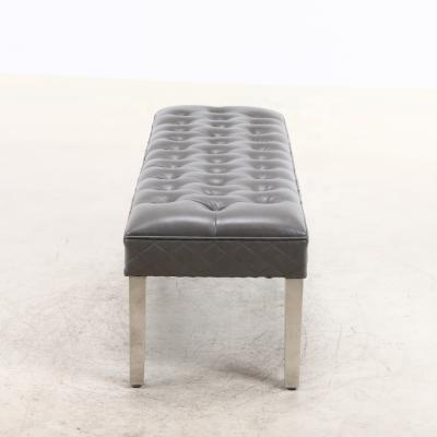 China Wholesale Customized Hot Selling Popular Knocked-Down Stool Online Luxury Design Knocked-Down Ottoman In Shoe Store for sale