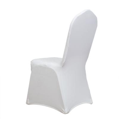 China Wrinkle Free Durable Elegant Machine Washable High Quality Polyester Stretch Chair Cover For Hotel for sale