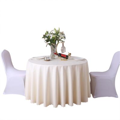 China Cheap disposable waterproof round tablecloth optional waterproof for wedding party for sale