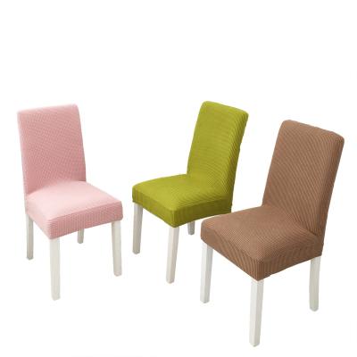 China Wrinkle Free Durable Stylish Machine Washable Dining Chair Slipcovers Stretch Chair Covers For Dining Room for sale