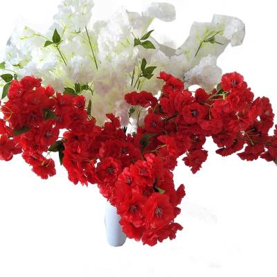 China Real 9 Head Orchid Flower Vivid Artificial Branches for Wedding Home Decorations for sale