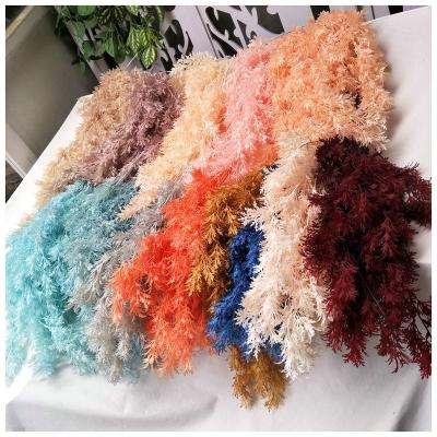 China Real Artificial Silk Vivid Fake Flower Vine Hanging Garland for Wedding Ceiling Decorations for sale