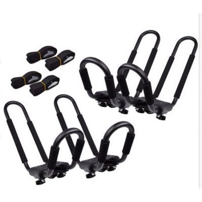 China Universal Hardward Factory Price Car Aluminum Kayak Rack Removable Rack Kayak Rack for sale