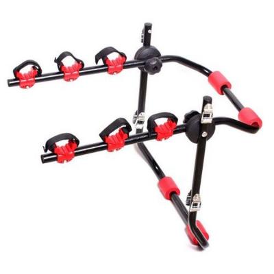 China China Adjustable 3 Bike Trunk Mount SUV Carrier Car Bicycle Rack for sale