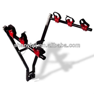 China New 3 Bicycle Steel Bike Rack Hitch Mount Ball Ramp Car Truck Suv Swing 2