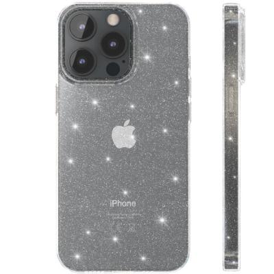 China Popular Luxury Shinning Shockproof Phone Case For Shining Pro Max Phone Case Transparent Protection Glitter Back Cover For Iphone 13 for sale