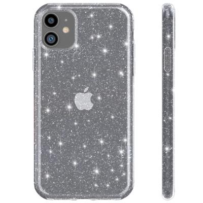 China Glitter Tpu Shockproof Glossy Case For Iphone 11 Mobile Phone Cover Case For Iphone 11 for sale