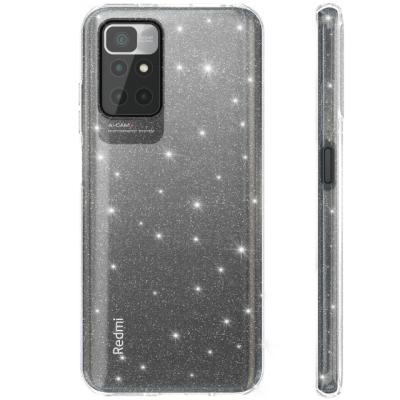 China Luxury Shockproof Glitter Phone Case For Xiaomi Redmi 10 Shiny Soft Silicone Cover for sale