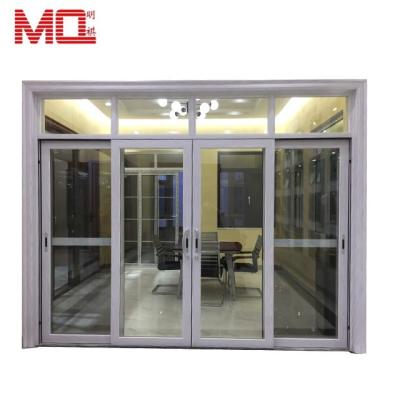 China Hot Sale Modern Lowes Patio Doors Nigeria Glass Wardrobe Door Factory Designs Aluminum Sliding Doors for sale