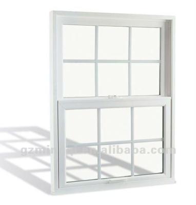 China Sliding PVC Sliding Windows Vertical Grill Design For Bay Window for sale