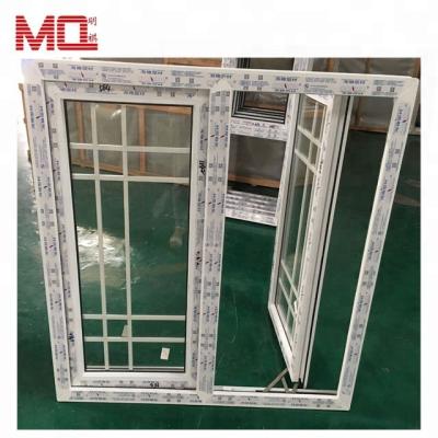 China Cheap Swing House Windows For Sale PVC Windows In Guangzhou 2019 for sale