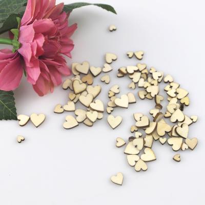 China TO ; EU; THE USA ; Asian Natural Wood Color Heart Shape Gifts Babyroom DIY Slices Decoration Hand Made Wooden Craft etc. 100pcs in assorted shapes for sale