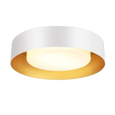 China JLC-BN01 Nordic Flush Mount White and Gold Surface Mounted Ceiling Light for Bedroom, Dining Room, Kitchen, Hallways for sale