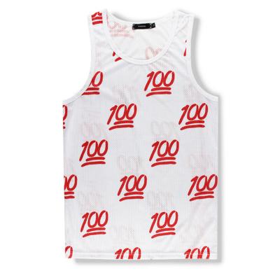 China Customized Mens Tank Tops QUICK DRY Beachwear Custom Print Custom Mens Tank Tops Breathable Top for sale