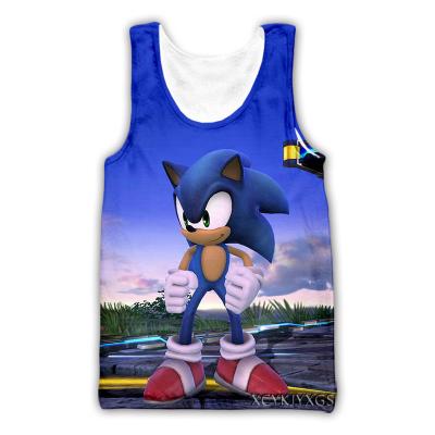 China Customized Cheap Price 3D Tank Tops Mens Cotton Fashion Good Quality Quick Dry Breathable Tank Top QUICK DRY For Men for sale