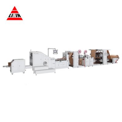 China Building Material Shops Lilin Printing Auto Patch Handle Punch Paper Bag Making Machine LSB-330D+TP+LST-41100 for sale