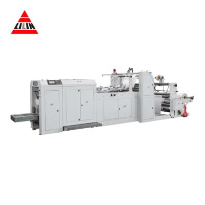 China LSD-700B Hotels Window Bag Making Machine For Kraft Paper Bottom Bag V Bag Making Machine for sale