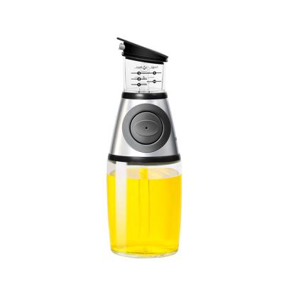 China Wholesale top grade food cooking olive oil spryer bottles glass cooking oil bottle with lid for sale