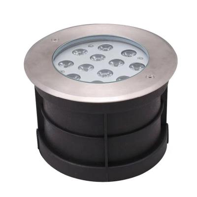 China High Quality Waterproof IP68 SS304 9W DMX512 LANDSCAPE Underwater Controllable Stainless Steel Underwater Led Light IP68 18w 24x2W Underground Light for sale