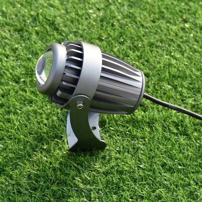 China LANDSCAPE Project Customized 220V One Beam Spotlight 10W Spotlight COB Backlight Lighting Outdoor Building Projection for sale