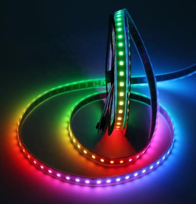 China Theme Park Color Chang RGBW Led Strip Waterproof Magic Led Strip Light Flexible Chasing Pixel Led Strip RGBW For Nightclub Bar KTV Light for sale