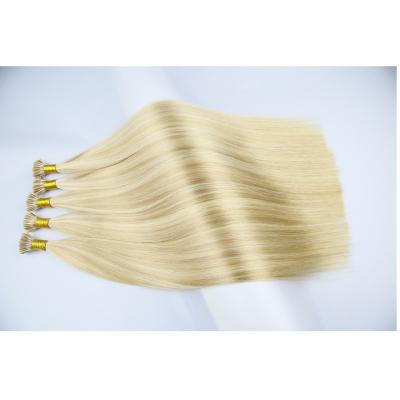 China Custom Made High Quality Silky Straight Straight Hair Keratin Tip Wave Highlight Hair Extension Russian Hair Extension for sale