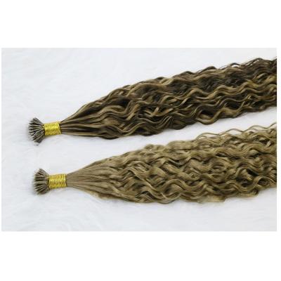 China Cheap Silky Straight Wave Made In China Unprocessed 100% Remy Nano Hair Extension Double Ended Human Hair for sale