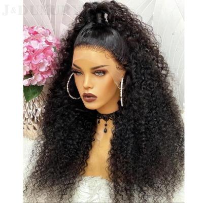 China Healthy Hair End Water Wave Hair Wigs For Full Color Women 13x6 Full Lace Frontal Wig HD 360 Transparent Glueless Lace Wigs for sale