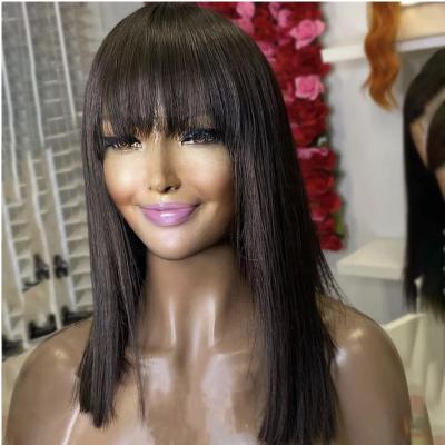 China Silky Straight 250 Density Cheap Cheap Price Wave Hair Indian Lace Front Wigs Lace Front Wigs Pre Plucked Short Lead Hair Wig for sale