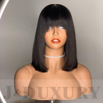 China Other short hair wigs lead wave lead hair wig hd lace wig wholesale seller raw swiss short straight hair for sale