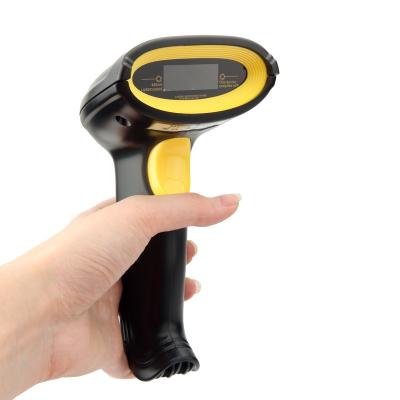 China Hongyi 1D USB Laser Barcode Scanner Auot Handheld Continuous Cable Scanner Compatible with Android, Windows, MAC Systems A4 for sale