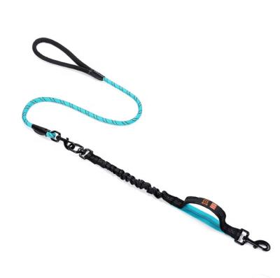 China Factory Wholesale High Quality Customized Multifunctional Training Dog Leash Elastic Adjustable Rope for sale