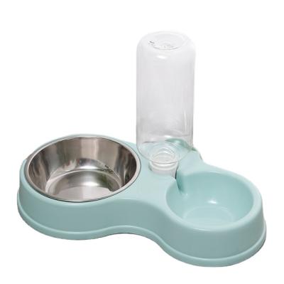 China Multifucional Auto Hot Sale Pet Bowl Portable Hanging Style Dog Cage Automatic Food Bowl for sale